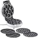 Rosenstein & Söhne Cake Pop Maker: 3in1-Donut-, Cupcake- und Cakepop-Maker, antihaftbeschichtet, 600 Watt (Donatmaker, Donutmaker 3in1, Backen)