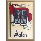  Küchenmagnet - Wappen Aalen - Gr. ca. 8 x 5,5 cm - 37501 - Magnet Kühlschrankmagnet