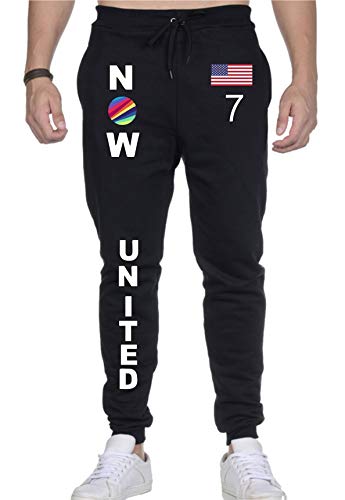 Calça Moletom Now United Noah EUA COR:PRETO;TAMANHO:P