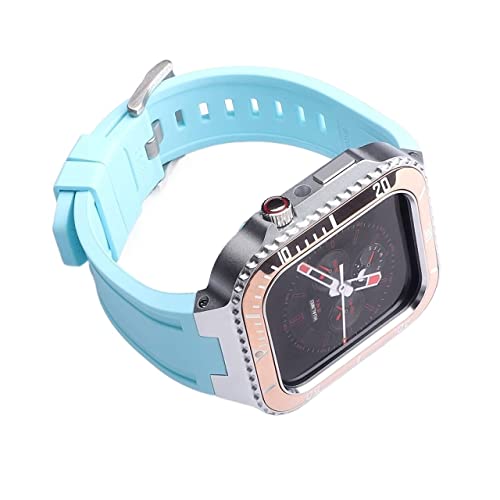 Boîtier de montre en métal anti-rayure S3YT8U avec bracelet de rechange pour SE 6 7 8