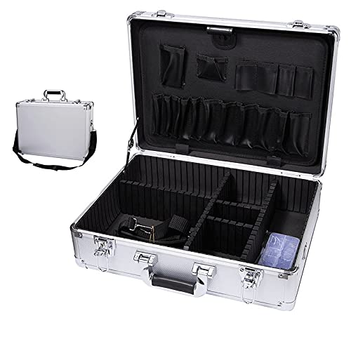 Kit di pronto soccorso Kit di in metallo Scatola di immagazzinaggio di grande capacità Custodia per cosmetici Cassetta degli attrezzi Organizzatore di stoccaggio Kit di so