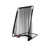 Kapler Football Kicking Cage Net - 81' x 41' Football Field Goal with Heavy Duty Steel Extra Deep Pocket and Holder Tee for Youth Punting & Place Kicks Backyard Indoor Outdoor Use