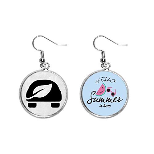 Evita tirones con estos pendientes de sandía cómodos y livianos para el lóbulo