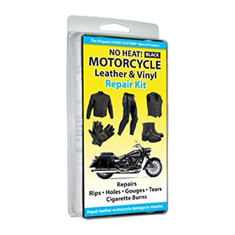 Liquid Leather Motorcycle Leather and Vinyl Repair Kit (No Heat) Cover
