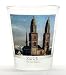 Zurich Switzerland The Grossmünster Church Color Photo Shot Glass