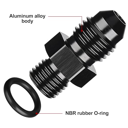 Image of EVIL ENERGY 4AN Flare to AN3 ORB Male O-Ring Fitting Adapter