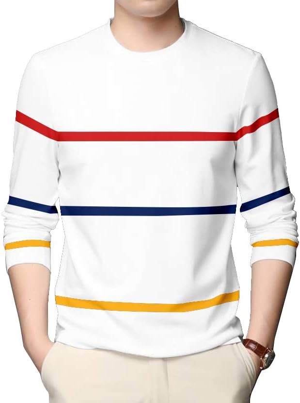 AUSKRound Neck Full Sleeve T-Shirt for Men