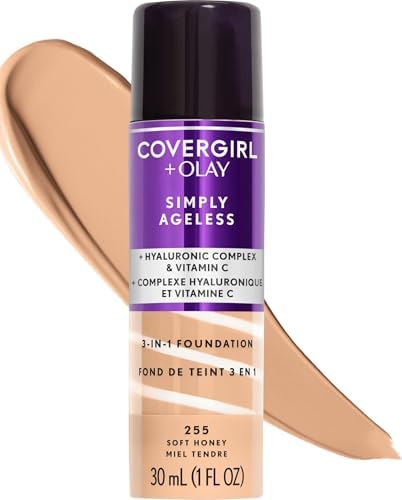 COVERGIRL Simply Ageless 3-in-1 Foundation - 255 Soft Honey