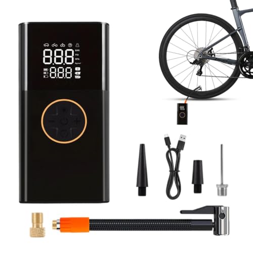 Compresor de aire para coche portatil que soluciona pinchazos en SUV y moto