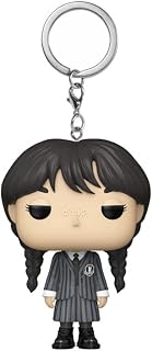 Animes Keyring Wednesdy Keychain Pendant Movie Keychain Animes Ornament for BFF Daughter Teen Girls Heart Keychains Birthday Gift