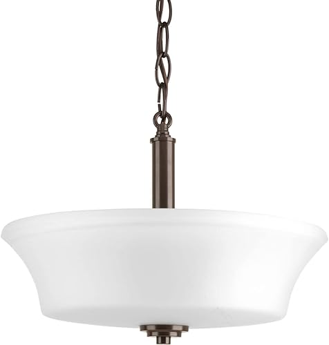 Miniatura 6 de Progress Lighting P3644-15 Cascadia Cerca del Techo, Cromo