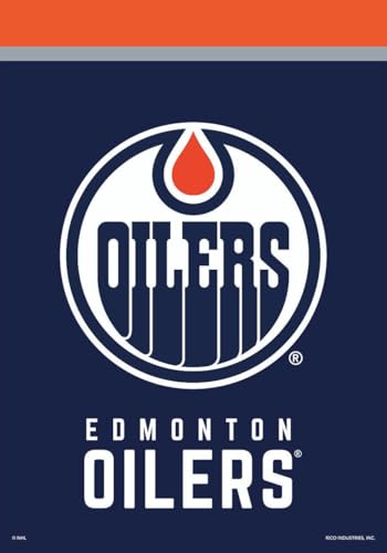 Edmonton Oilers Garden Flag NHL Licensed 12.5" x 18" Briarwood Lane