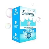 Supreme Clean Probiotic Dishwasher Cleaner – Cleans and Freshens to Remove Odors Quickly – 6 pouches