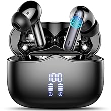 2026 Upgraded Bluetooth 5.4 and One-Step Pairing: A97 Bluetooth earphones have the most advanced Bluetooth 5.4 technology, provides faster and more stable signal transmission and successfully achieves low latency without interruption. Once open the l...