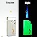 JOBON Pocket Blow Torch Lighter, Small Portable Butane Premium Pretty Professional Quality Multipurpose Refillable Reusable Flint Lighter for Candle (Gas Not Included) (Night Light)