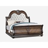 Formal Queen Sleigh Bed with...