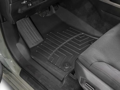 WeatherTech FloorLiner HP 4417081IM for 2022–2026 Toyota Tundra — Black Front Floor Mats - Image 3