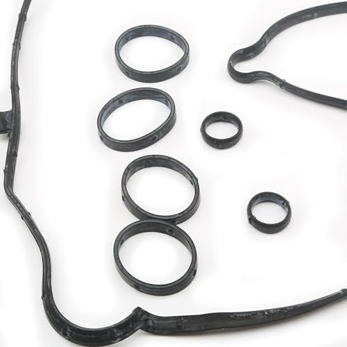 Image of Parts 11127567877 Valve Cover Gasket Set 1.6L ACM VS50763R Replacement for BMW Mini Cooper Countryman Paceman R55 R56 R57 R58 R59 R60 R61 Peugeot Engine N12 N16