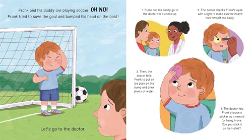 My Doctor's Visit: an Interactive Storybook with 36 Reusable Bravery Stickers - Image 3