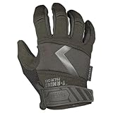 TACLAB T-RHINO D5 CUT RESISTANT TACTICAL MILITARY WORK DRIVE GLOVES (BLACK, M)