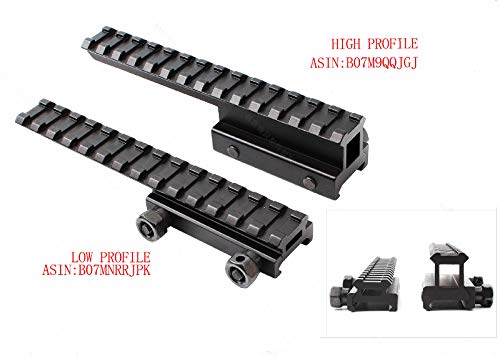 Support QD Pour Lunette – Rail 5 Slots, Aluminium Aéro, Verrouillage à Levier, Montage Rapide Pour Optiques