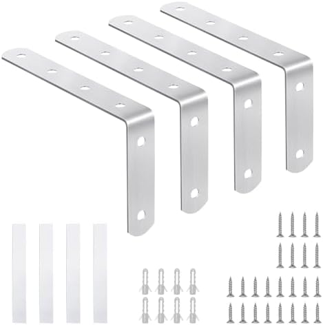 furniture anchors anti-tip baby proofing: Safety Straps Kit for Dresser Secure 400 lbs Bookcase to Wall Cabinet Wall Anchor 4 Pack