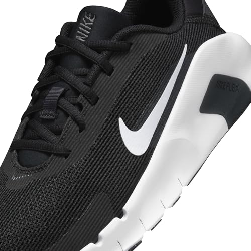 حذاء تدريب فليكس برباط للنساء من نايكي، أسود/ أبيض-رمادي داكن (ANTHRACITE)، مقاس 37.5 EU.