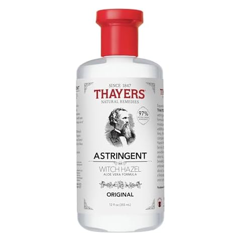 THAYERS Original Witch Hazel Astringent with Aloe Vera, 12 Ounce Bottle Cover