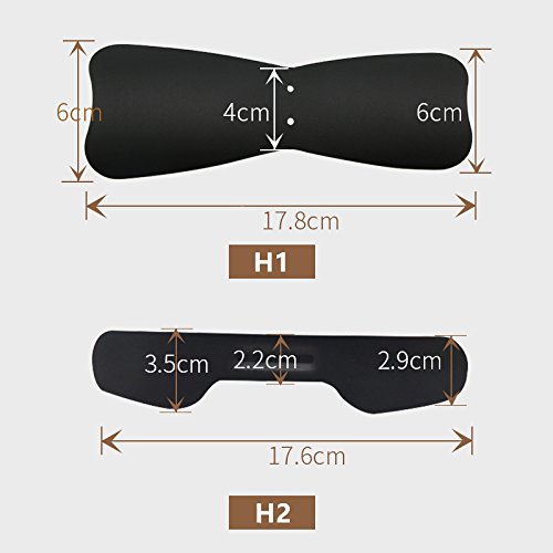Annhua® Dental Photo Contrast Orthodontic Photographic Contraster Intraoral Photography Black Background Plate H1 1Pcs/Box #TOP4