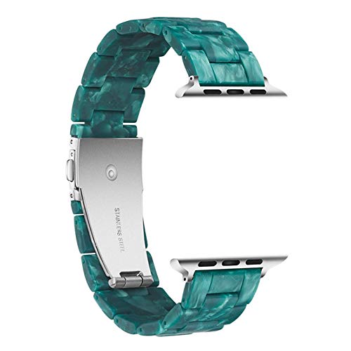 Image of Light House Apple Watch Bands-Fashion Lightweight Resin iWatch Bands for Women Men 38mm /40mm /41mm /42mm(Series 11 10), 49mm /46mm /45mm /44mm /42mm(S 3 2 1), Compatible with Apple Watch Series 11 SE 10 9 8 7 6 5 4 3 Ultra