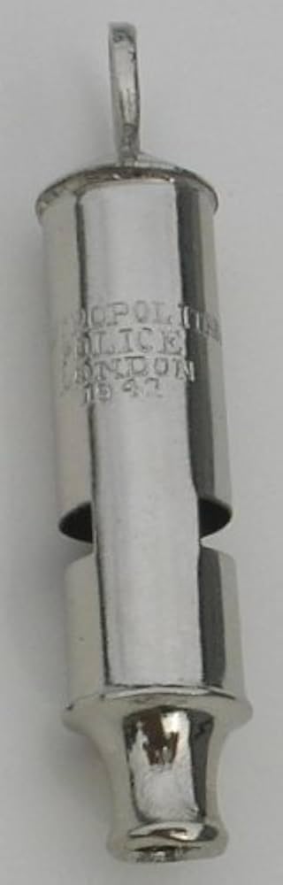 [骨董] Metropolitan Police Whistle 1907-08 Antique Hudson Whistle - the Metropolitan Patent - Patent