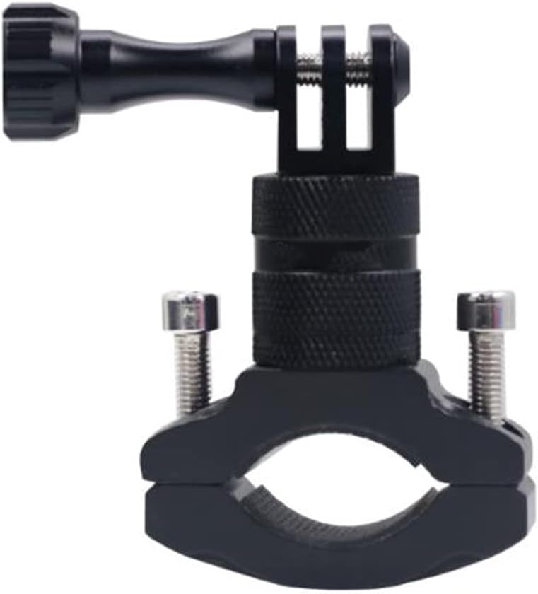 Action Camera Bike Mount Aluminium Alloy Mountain Bike Holder 360 Degree Rotation Rack for