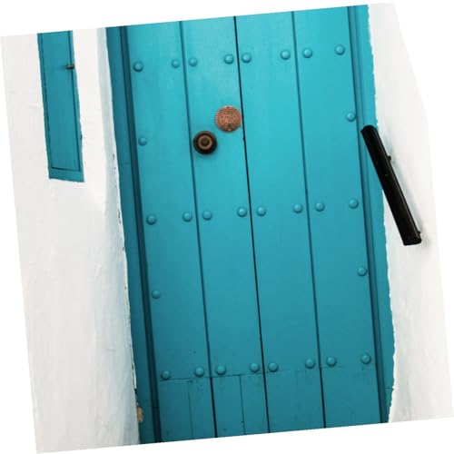 DOITOOL Mirilla Antirrobo de Aleación de Zinc con Timbre, Agujero de Mirilla de Ángulo Amplio, Visor de Seguridad para Puerta, Metal Completo, Robusto con Acabado Antiguo Rojo de 3.5 pulgadas miniatura 4