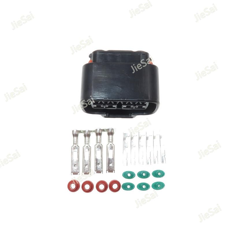 Wiring Connecting Terminals - 10 Pin 7223-6508-30 Waterproof Automotive Connectors Sealed Plug Female for Auto Car Truck - (Package: 5 Pcs)