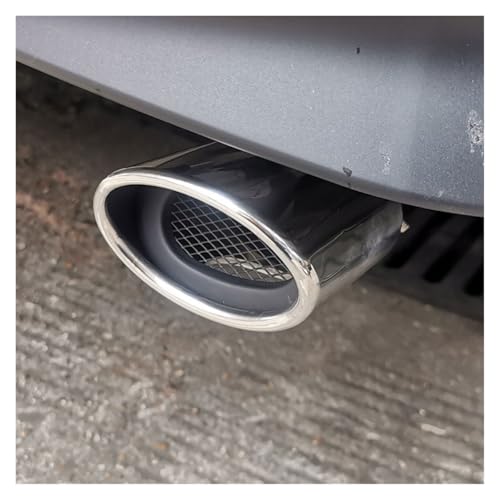 Cola de escape para Lexus UX en acero inoxidable plateado con acabado premium
