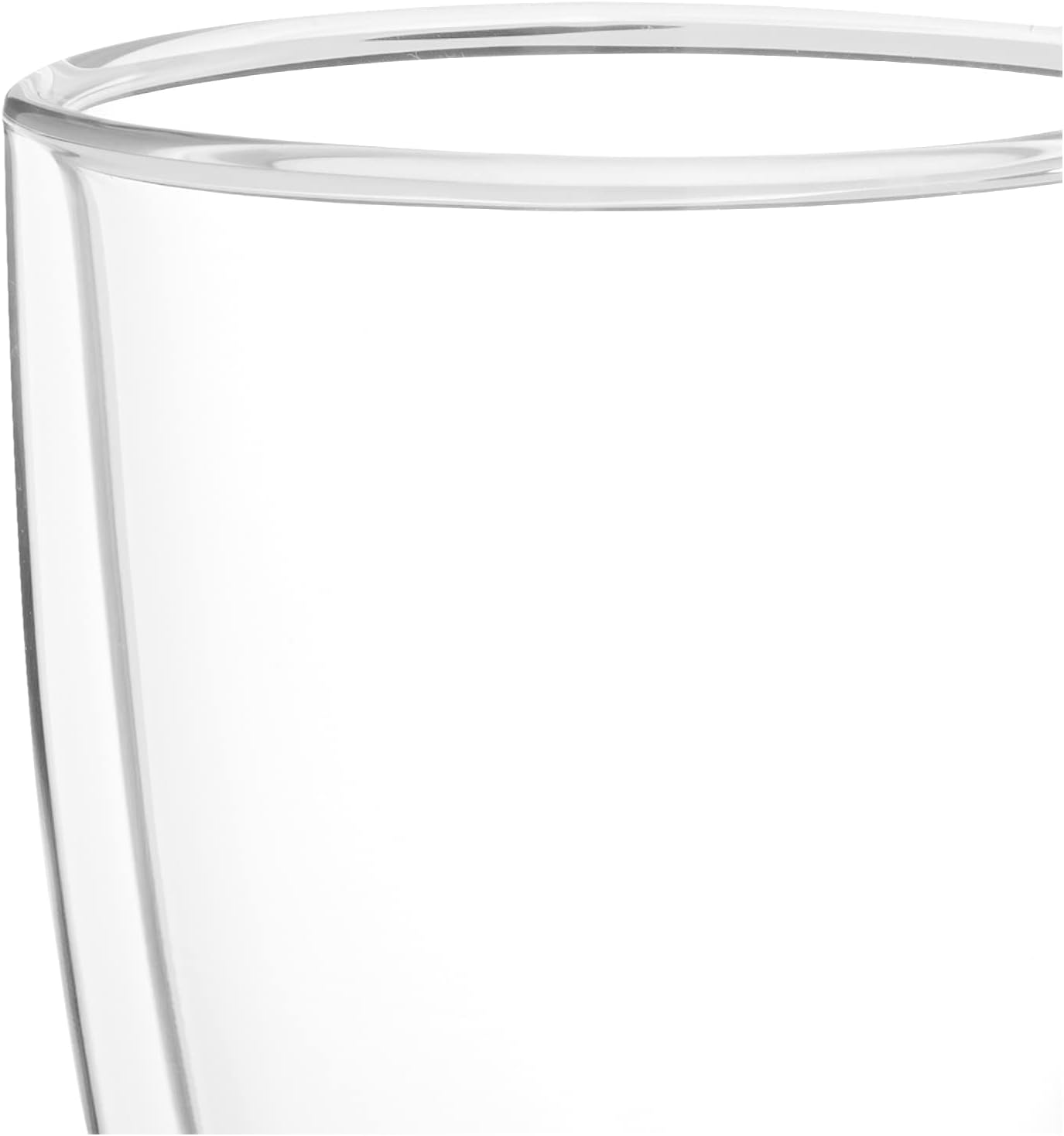 Crаzу Dеаlѕ Safdie & Co. Barista Plus Insulated, Cappuccino Cups,Glass Coffee Mug, 435ml, Transparent- pack of 4 coffee mugs