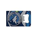 Aminco NBA Minnesota Timberwolves Credit Card Bottle Opener Magnet