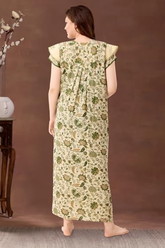 Image of Soulemo Women's Alpine Blended Printed Nighty 1635