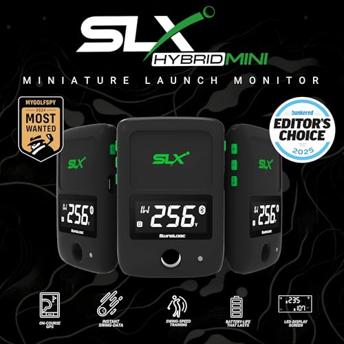 SLX Hybrid Mini — Moniteur portable golf