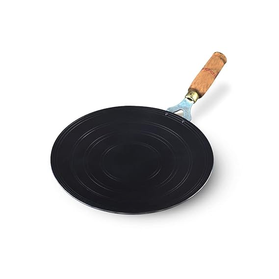 Buy The Indus Valley Iron Concave Tawa/Tava for Roti/Chappati/Naan with