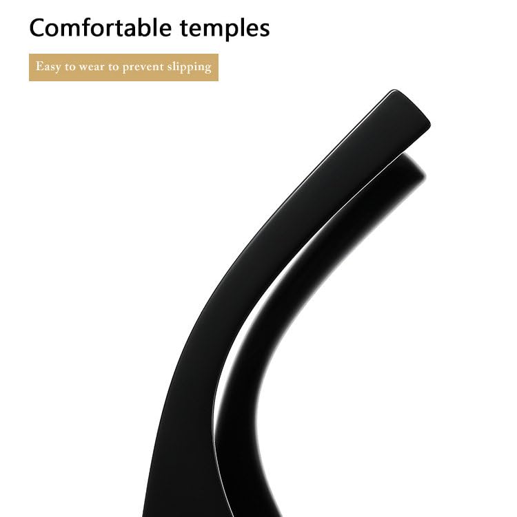 willochra Fashion Cat Eye Gradient Sunglasses Women Retro Thick Frame Shades UV400 Men Trending Oval Punk Sun Glasses 7