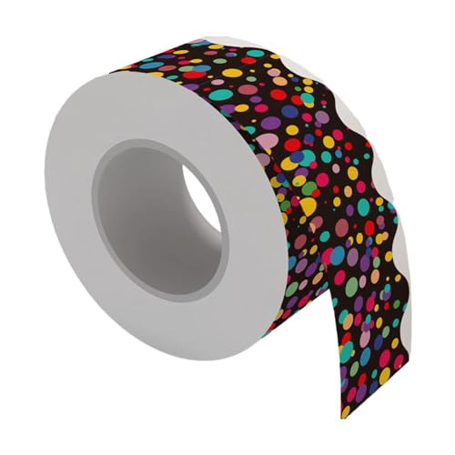 Bordures de tableau d'affichage à motifs autocollants pour décoration murale école et maison
