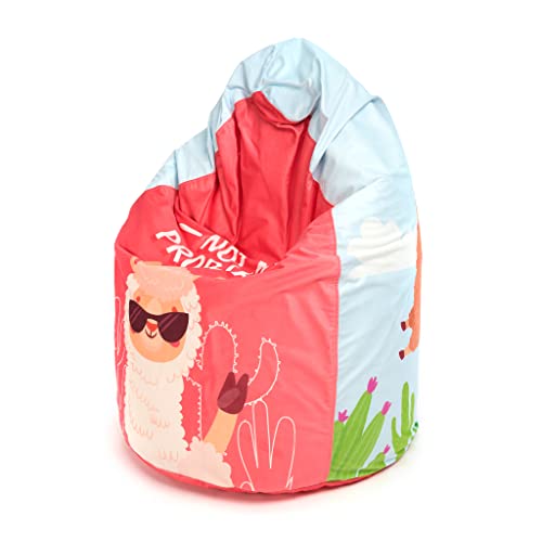 Puf Ecopuf con tapizado de Suave Tejido