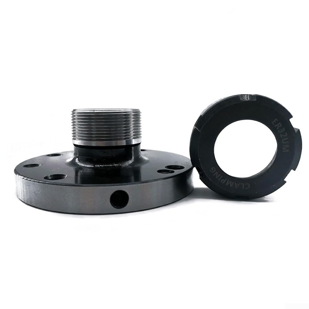 Soporte de portabrocas de pinzas, asiento ER25-100mm para fresadora CNC Herramientas de torno de sujeción de mecanizado compacto