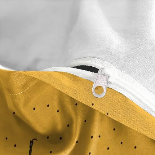 Housse de couette 3D abeilles finie la transpiration nocturne avec cette parure douce - 8