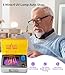 Hearing Aid Dryer Dehumidifier，Hearing Amplifiers Drying Box with 5 Cleaning Kit Removes Moisture, Sweat, and Dust from Earbuds Hearing Aids, 4 Ultraviolet Light, Battery Test. (4UV+Tools)