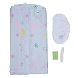 Faltbare Badewanne aus Kunststoff, 80x65cm, Tragbar und Isoliert - 7 - Lagen Isolierung, Für Eisbad...