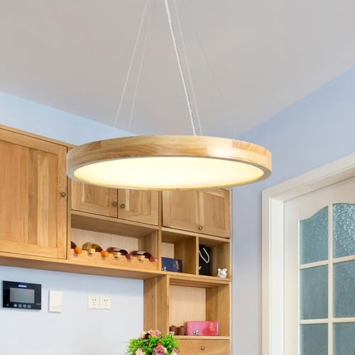 Lámpara de Techo LED Altura Ajustable 4000K para Sala de Estar y Bar 7