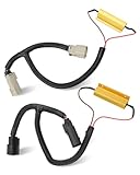 2Pcs Tail Light Conversion Harness Fit for Sierra LTZ 2016-2018/ Silverado Denali 2016-2018/ RAM...