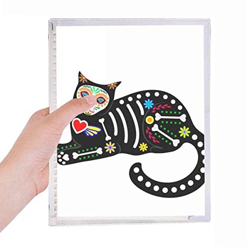 Carnet Halloween chat noir bloc-notes rechargeable spirale pour journal intime